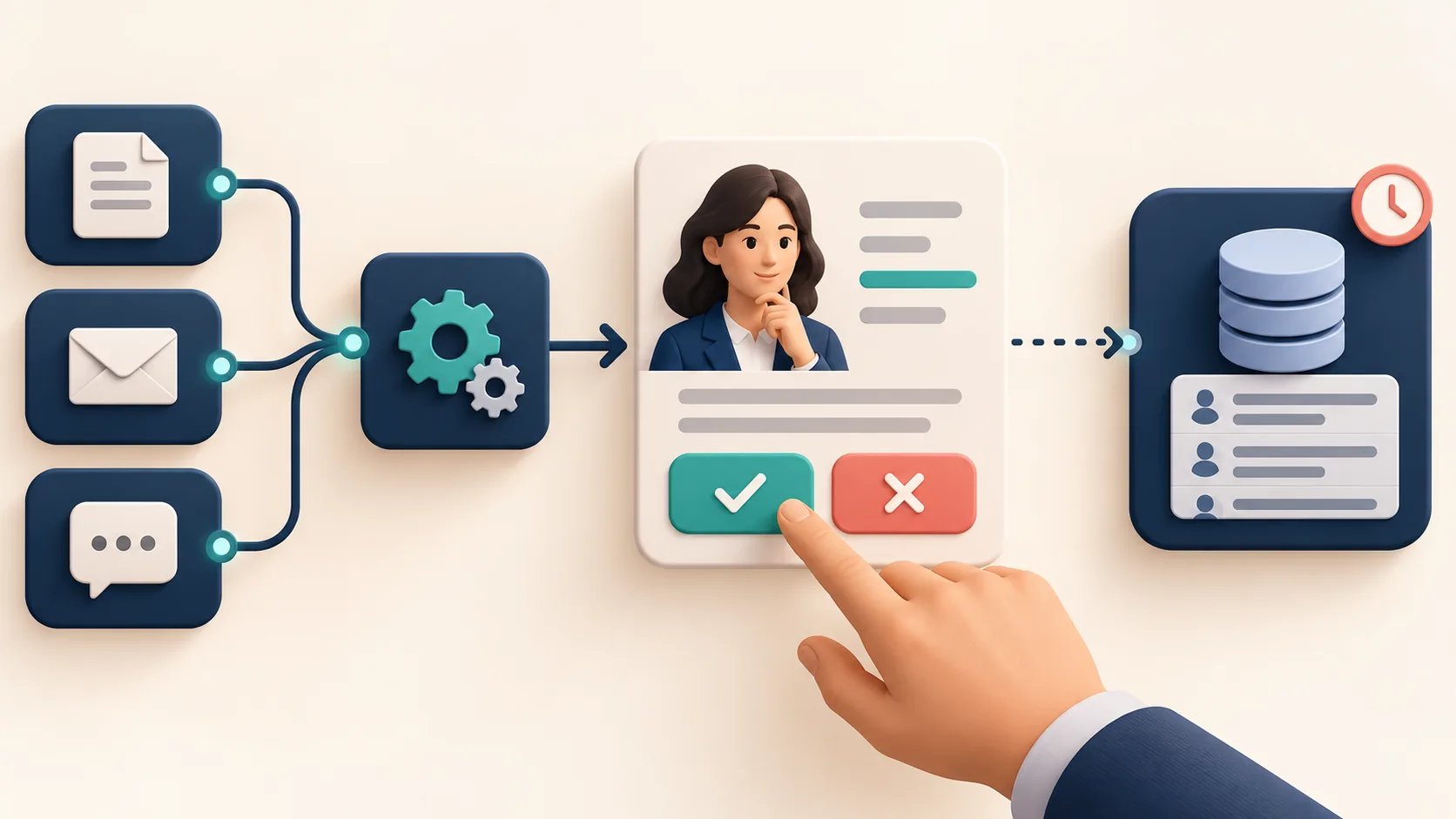 Add Human Approval to n8n AI Tools Before They Change Customer Data